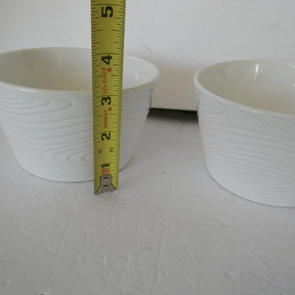 NEW Temp-tations Woodland Set of (3) 18-oz Cereal Bowls WHITE - Picture 2 of 6